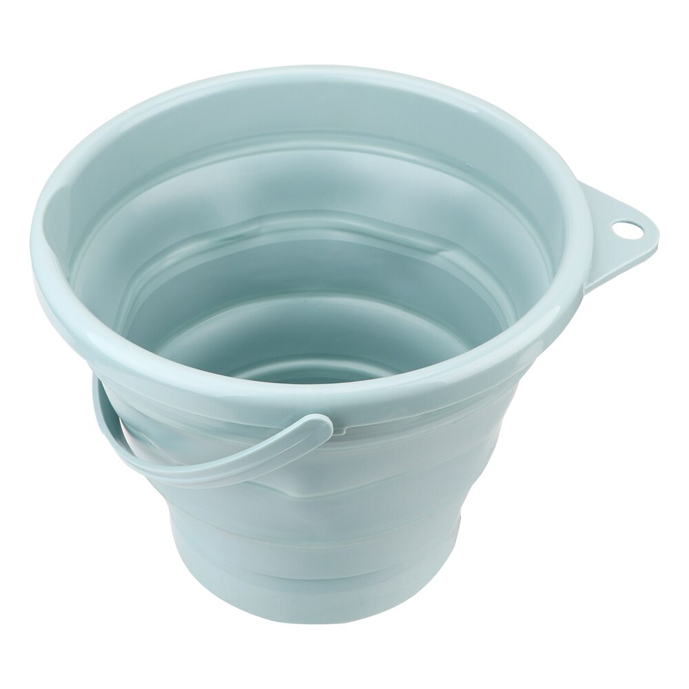 10L Round Bathroom Kitchen Camping Bucket Portable Folding Bucket Car Wash Outdoor Fishing Save Space