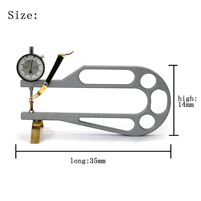 Guitar tool percent gauge thickness gauge thickness instrument guitar plate thickness gauge caliper tool