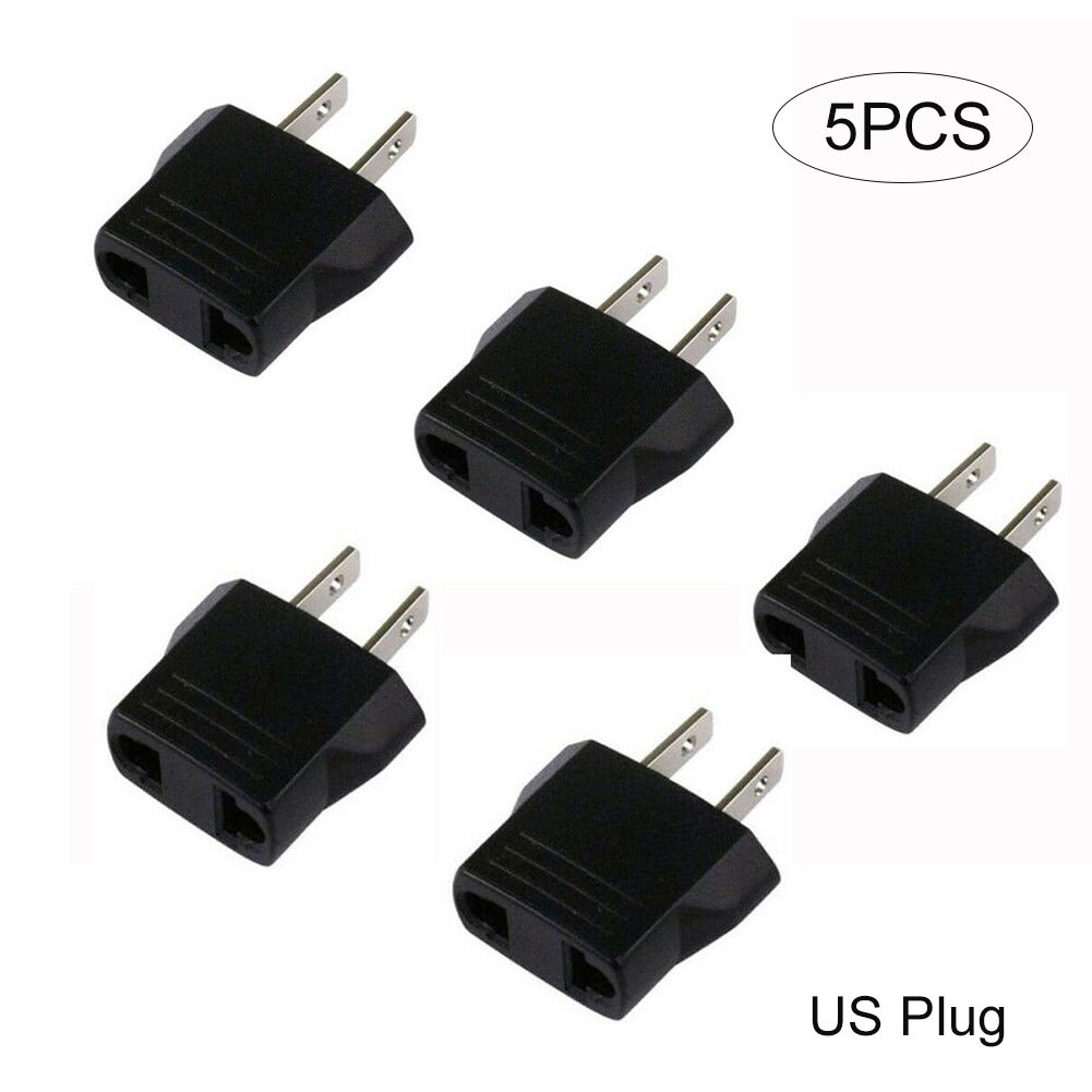 5Pcs 110V Naar 220V Conversie Adapter Pluggen Travel Adapter Converter XOA88: VS