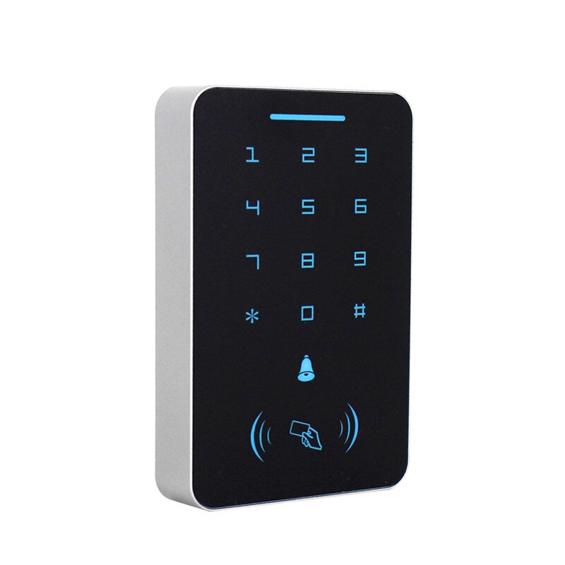 125Khz RFID ID Access Control Keypad Cover digital panel Card Reader Door Lock System+6pcs RFID ID keyfobs