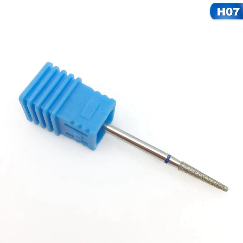 Mode Diamant Draaien Nail Boren Cuticle Cutter Voor Manicure Nagelvijlen Elektrische Frezen Burr Grinder Machine Gereedschap 1Pc