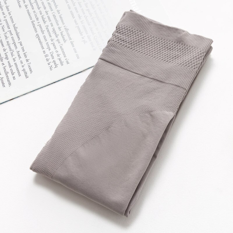 Herfst Vrouwen Big Size Panty Skin Zwart Grijs Kleur Kousen Meisjes Sexy Slanke Hoge Wasit Volledige Voet Panty Fit 45-75kgs: Light Grey