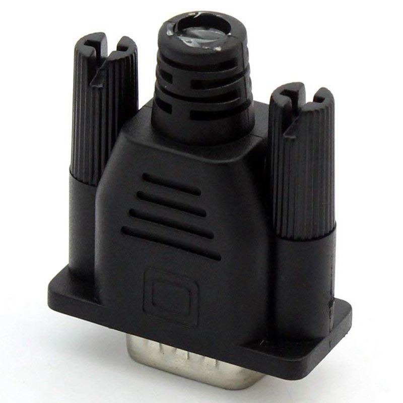 VGA Virtual Display Adapter Male Dummy Plug EDID Headless Ghost Emulator Lock Plate Connectors Support