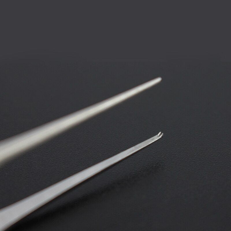 1Pcs Micro Pincet Dubbel Ooglid Pincet Vet Pincet Cosmetische Pincet Plastic Pincet Micro Pincet Met Toothe