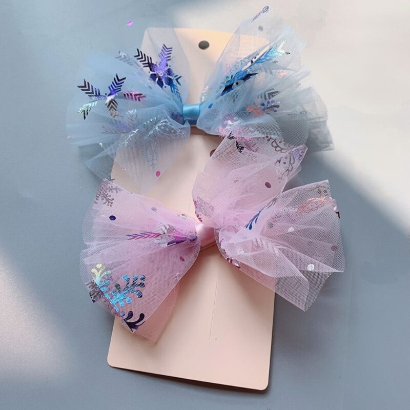 25 jardów 6cm wielokolorowy opalizujący wzór płatka śniegu tiul rolki DIY obrus kolorowy tiul rolki DIY łuki ślub M6CD