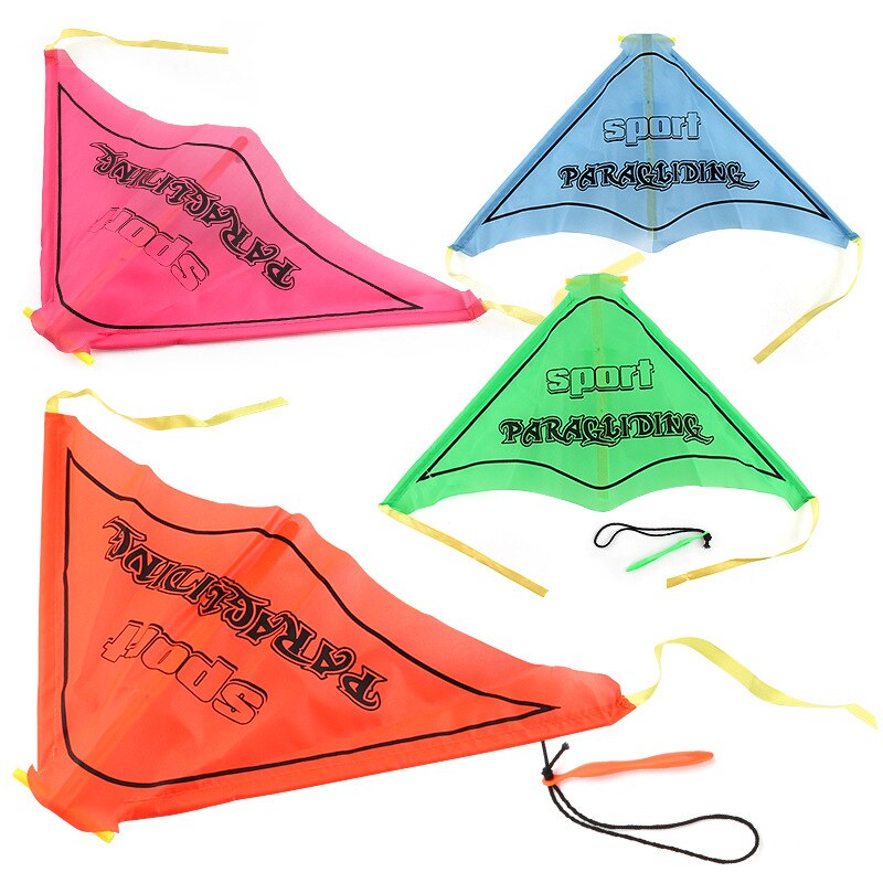 Funny Colorful DIY Kite Assembling Hand Launch Glider Set Interact Kite Flying Entertainment Toys for Childs Outdoor Sports