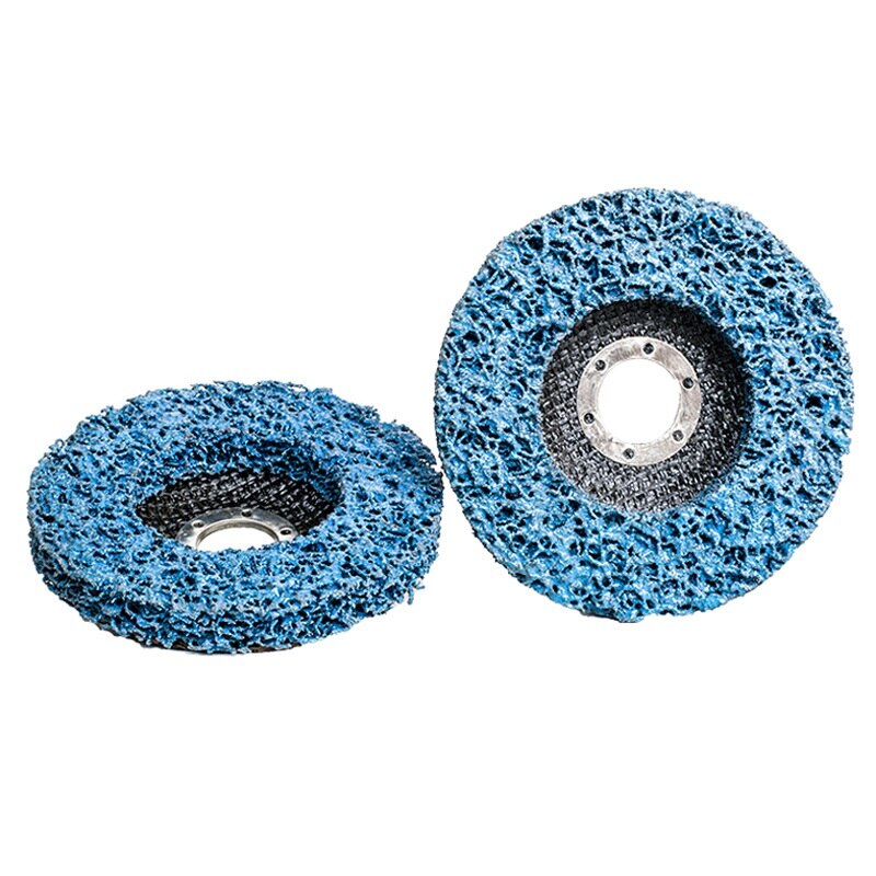 Chain Grinder Clean and Strip Disc Sanding Disc Clean Grinding коралловый диск шлифовальный диск по бетону круг 100/115/125мм: 125 x 22 / Blue 1pcs