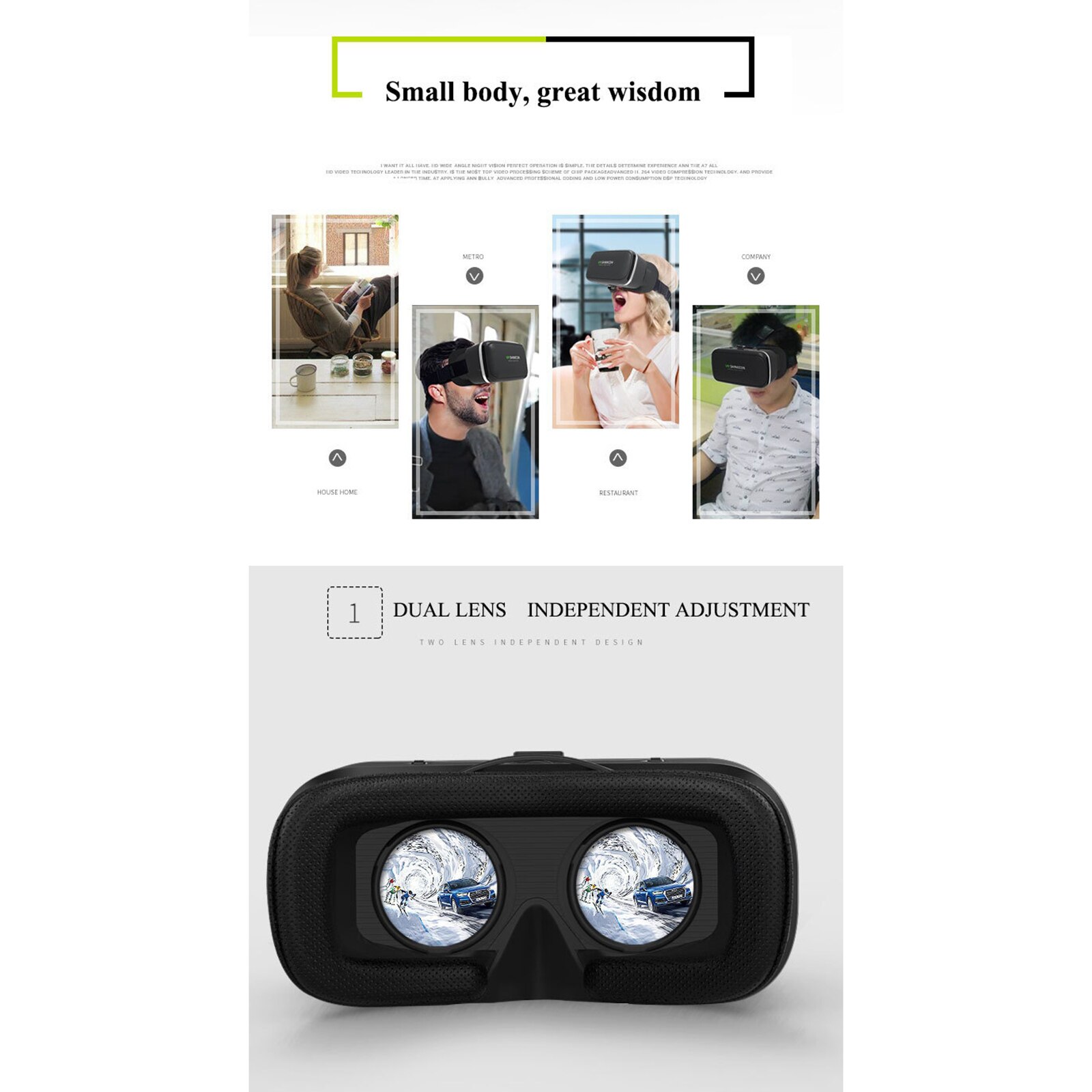 3d Glasses Virtual Reality Goggles 360 Movies For Smartphone Vr Headset With Controller Vr Headsets Headsets