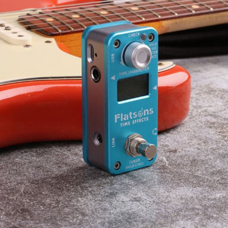 T4MF Looper Guitar Recording Time Station Loop with Unlimited Tuner Overdub Guitar Looper Pedal Effect