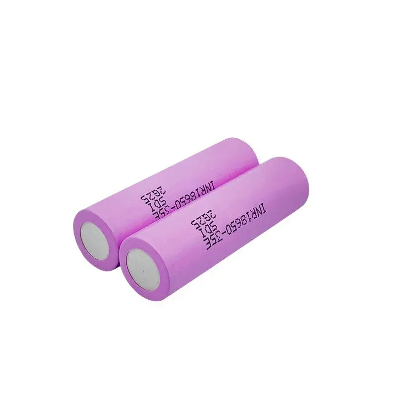 100% original 18650 3500mah 20th discharge inr18650 35e 3500mah 18650 3.7v li ion rechargeable battery