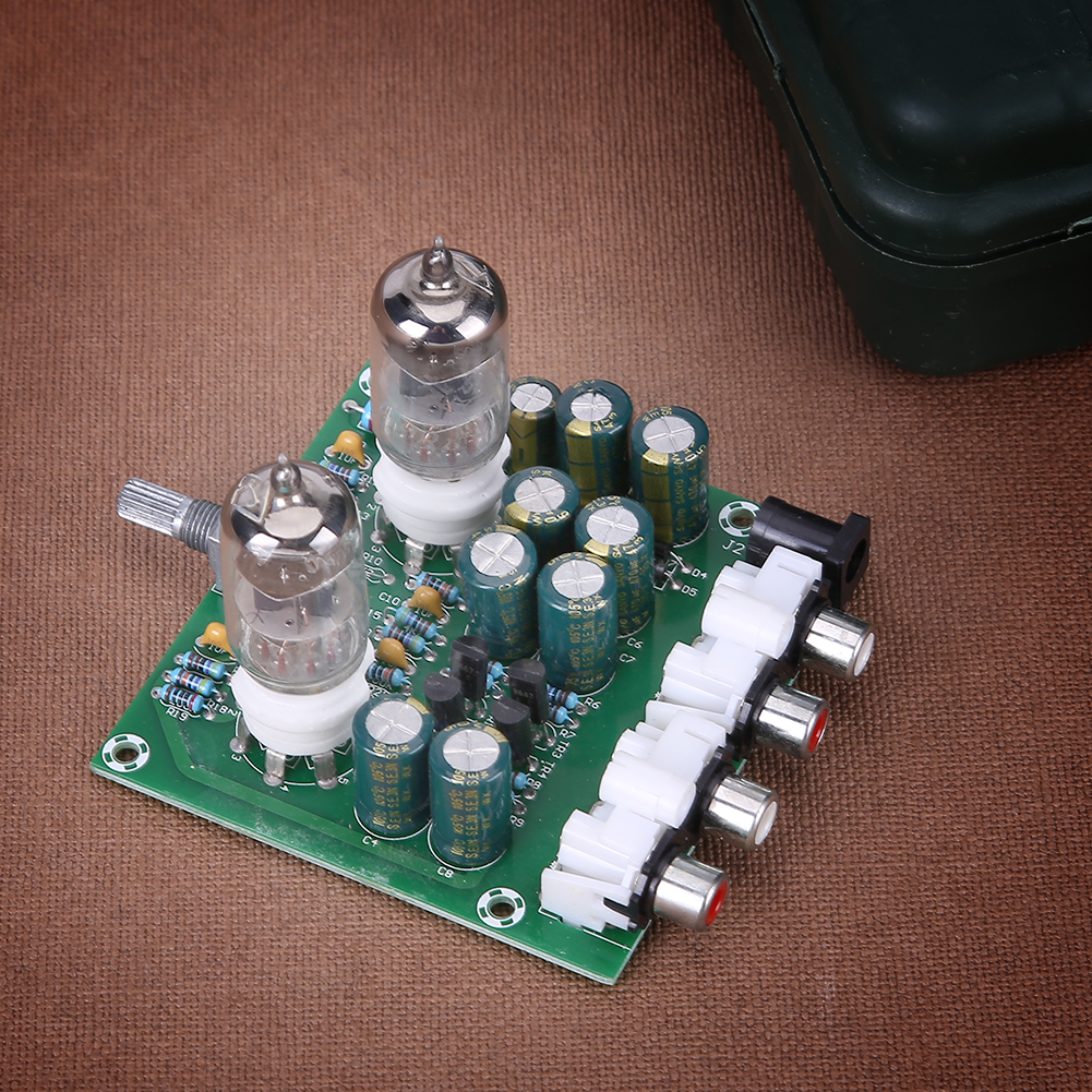 Schede preamplificatori a valvole elettroniche Kit fai da te Modulo amplificatore preamplificatore Accessori per parti di strumenti per effetti amplificatore biliare