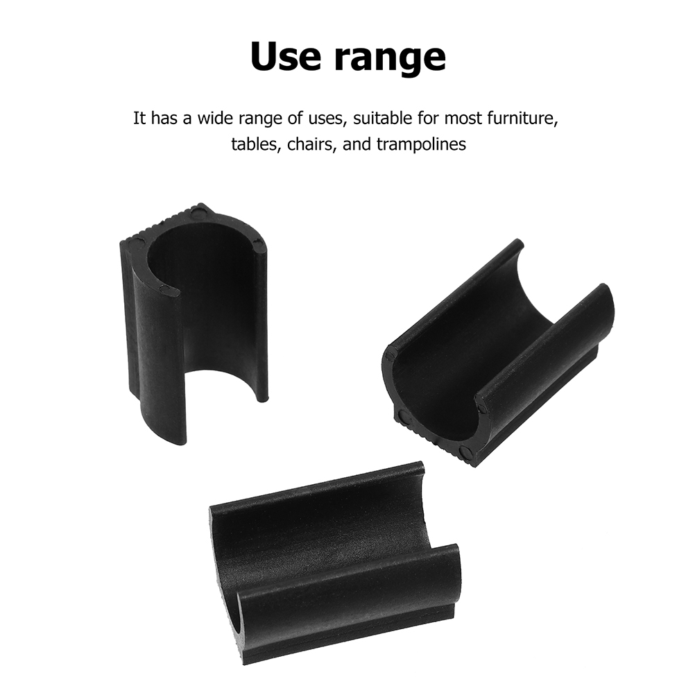 Tapis antidérapants en plastique, 25 pièces, couvre-pieds de chaise, protection des pieds de meubles, coussinets antidérapants, manchons de pieds de bureau, tabouret, jambe de Trampoline