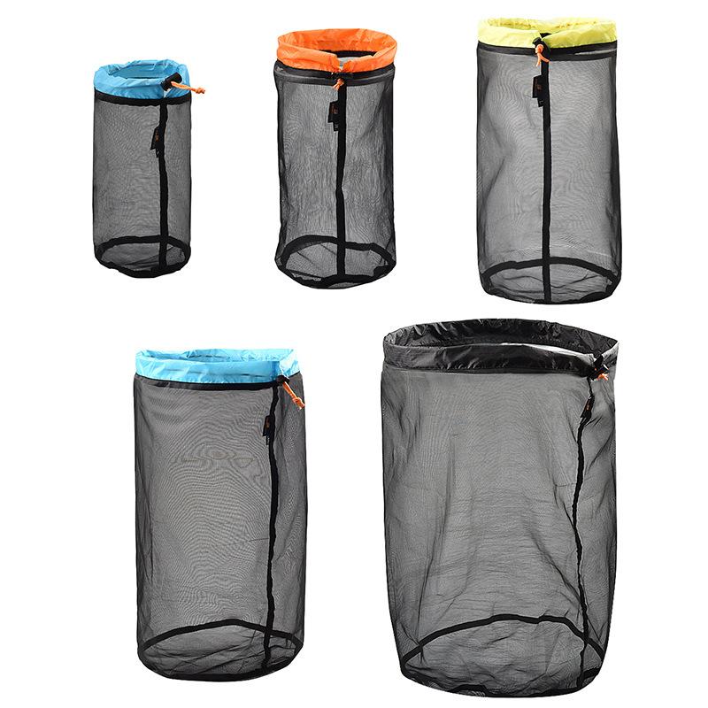 Bolsa de hamaca para dormir para acampar al aire libre, organizador de bolsas de almacenamiento para ropa de viaje, resistente al agua, bolsa de almacenamiento para hamaca