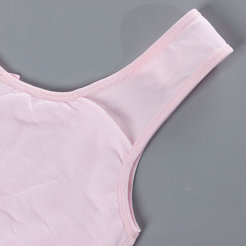 Giovani Ragazze Reggiseno di Formazione Pubertà Adolescente Biancheria Intima Per Bambini di Sport Morbido Corsa E Jogging Cotone Teenager Magliette E Camicette di Stampa Per Il Imbottito Canotta