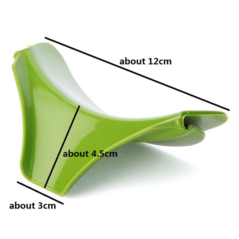 Useful Silicone Soup Funnel Water Deflector Tool Kitchen Gadget