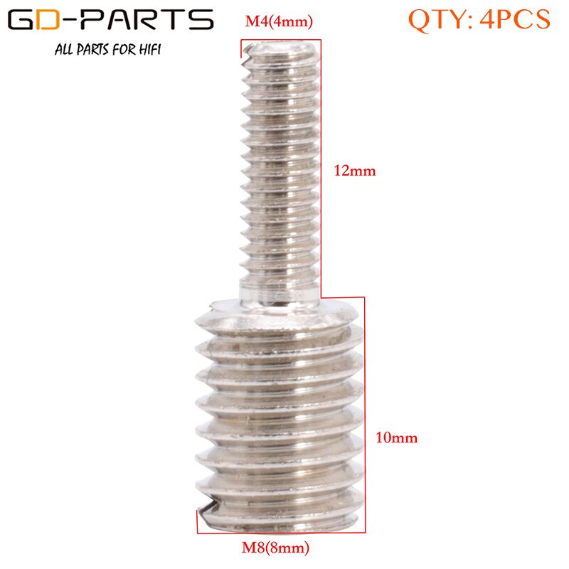 Puur Messing M8 om M6 conversie schroef variabele diameter schroef versterker voetzool installatie schroef M8 om M4: M4 to M8