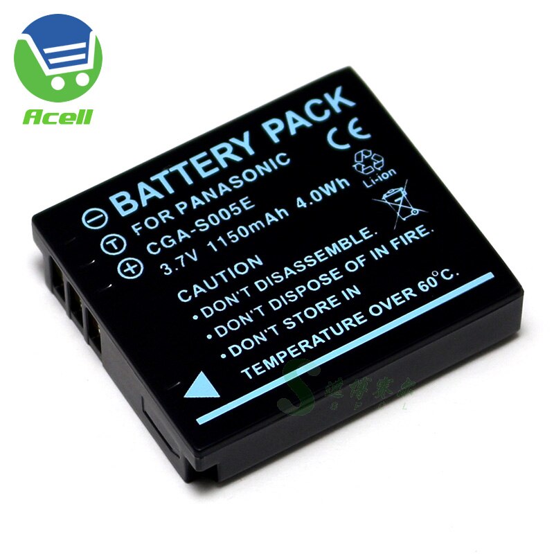 CGA-S005E Battery + USB Charger for Panasonic DMC-LX3 DMC-LX2 DMC-LX1 DMC-FX180 DMC-FX150 DMC-FX100 DMC-FX12 DMC-FX9 Camera: 1Battery