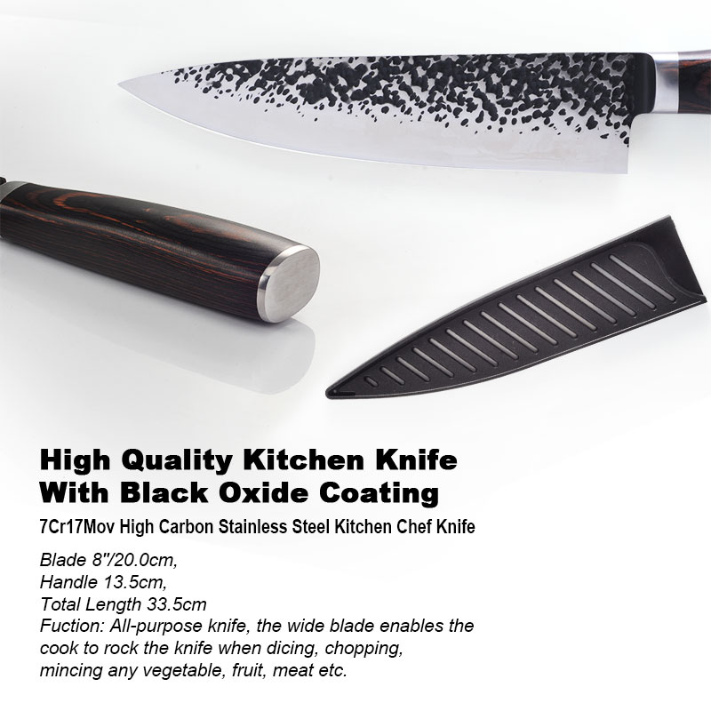 1806D Utility chef knife 8'' kitchen Knives-Set Sharp Cleaver kitchen tools Santoku Damascus Bread Knives Gif