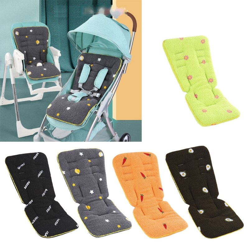 BABY PRAM LINER Soft Double Sided Pushchair Stroller Pad Mat Cushion Universal £10.99 - PicClick UK