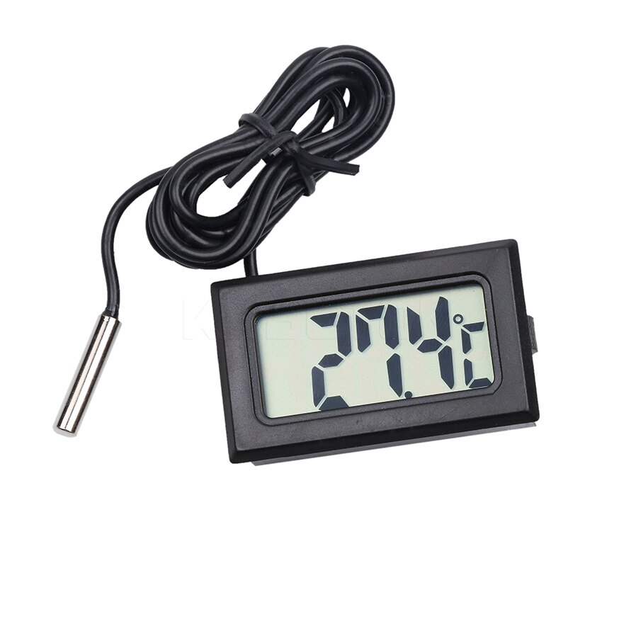 Measuring Temperature Range -50 To 110 Water Temp Gauges Car Temparuture Meter Portable Digital LCD Display Temparuture Sensor