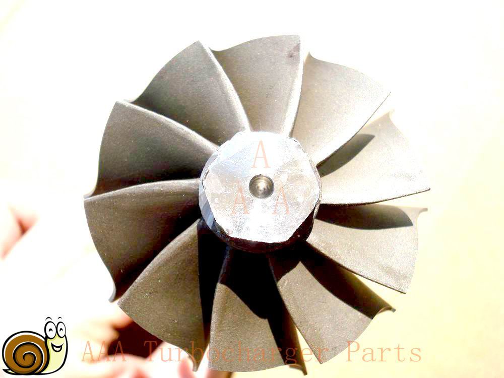 TB28 Turbo parts Turbine shaft and wheel size 46.3mm*53mm Supplier AAA Turbocharger Parts