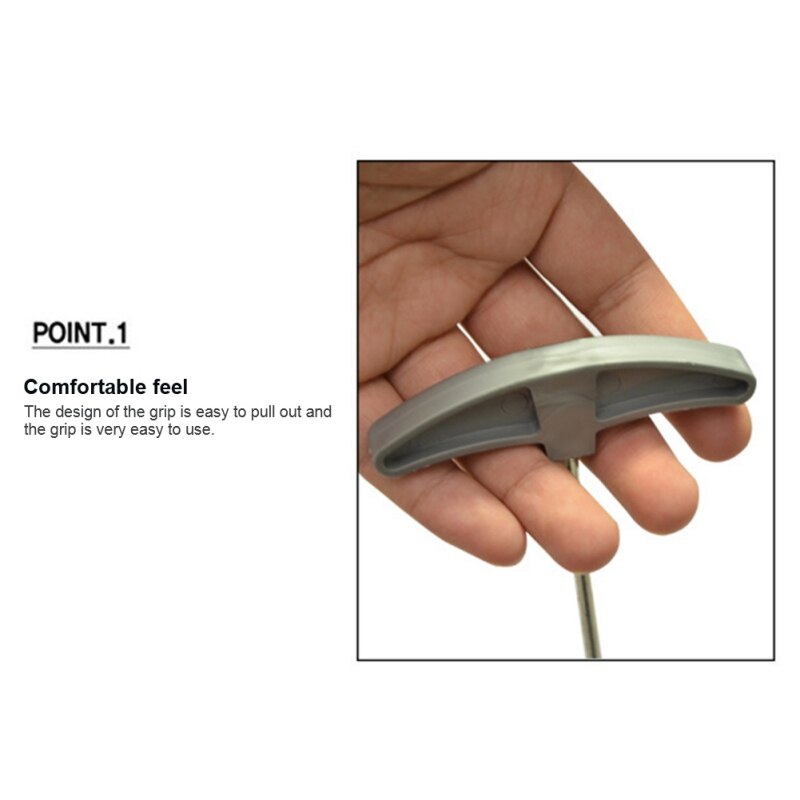 Camping Tent Peg Stake Hammer Puller Extractor Nail Puller Metal Awning Stakes Hooks Remover Lifter Pro