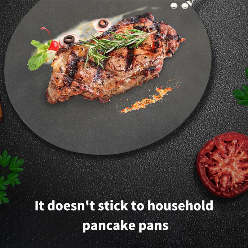 Iron Round Griddle Pancake Pan Non-Stick Grill Cast Egg Crepe Omelette Cookware For Induction Gas Stove Kitchen Tools