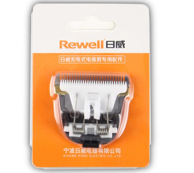 100% Original Rewell F35 tondeuse à cheveux électrique tondeuse à cheveux blanc coupe-cheveux sharp couteaux en céramique 100-240v: Cutting head / Us Plug