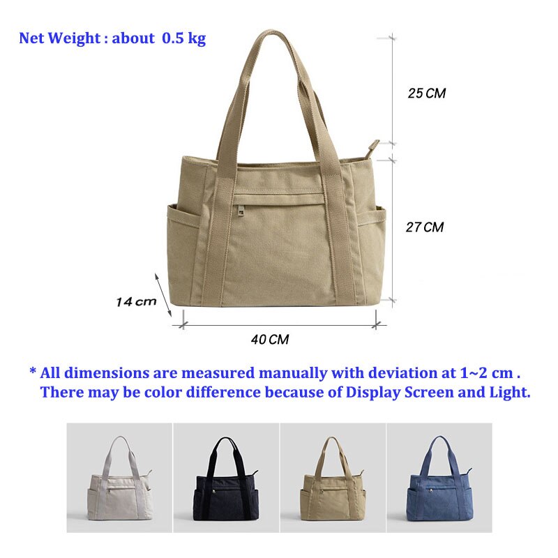 A4 Lege Vrouwelijke Schouder Canvas Tas Grote Vrouwen Canvas Tote Bag Met Rits China Mode Grote Stof Doek Tassen voor Vrouwen