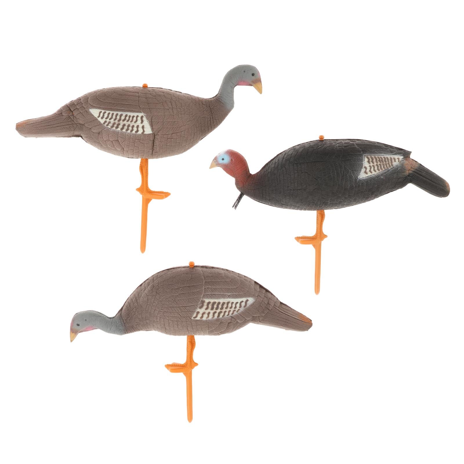 3D Mallard Turkey Decoys Fishing Animals Turkey Yard Waterscape Landscape