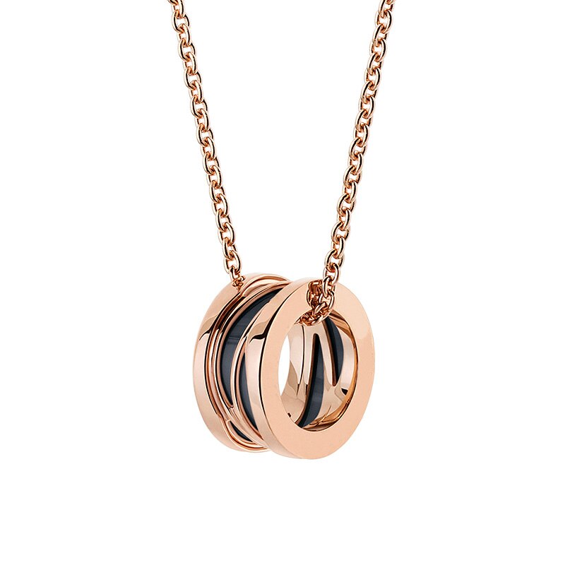 Original Brand Necklace Thin Waist Ceramic Necklace Female Spring Necklace Luxury Jewelry Christmas: S