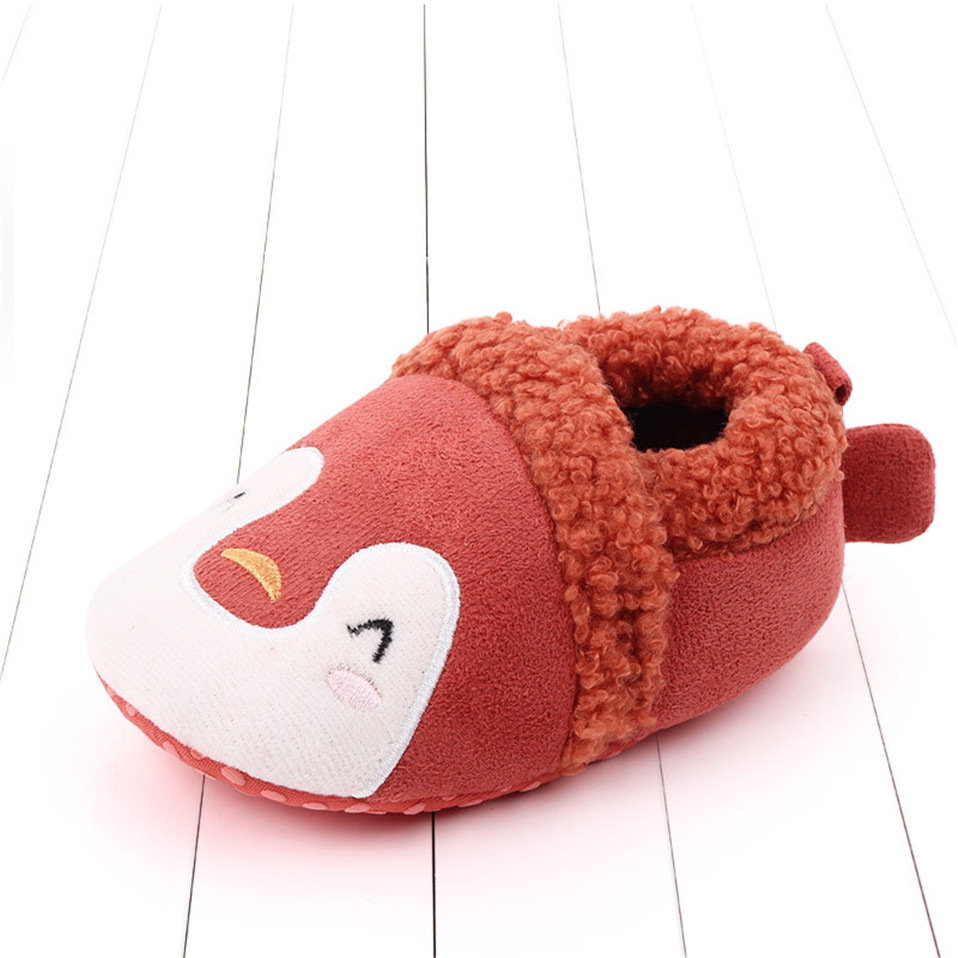 Zapatos adorables para bebé, zapatillas para bebé, niño y niña, zapatos de cuna de punto, zapatillas antideslizantes de dibujos animados para bebé: Style 9 / 13-18 meses