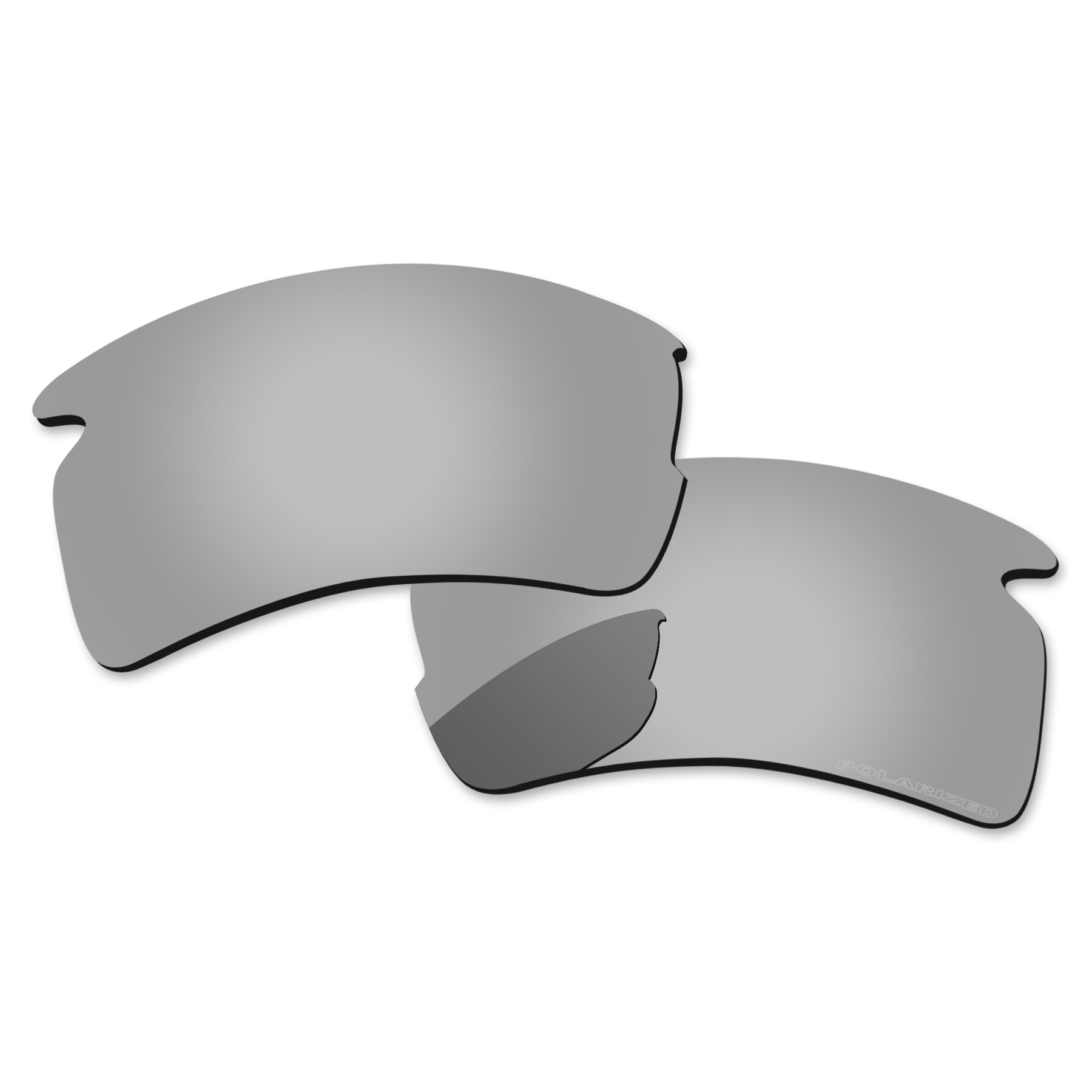Alphax Replacement Lenses for Bose Tempo Sunglasses Polarized - Multiple Options: Chrome with Etch