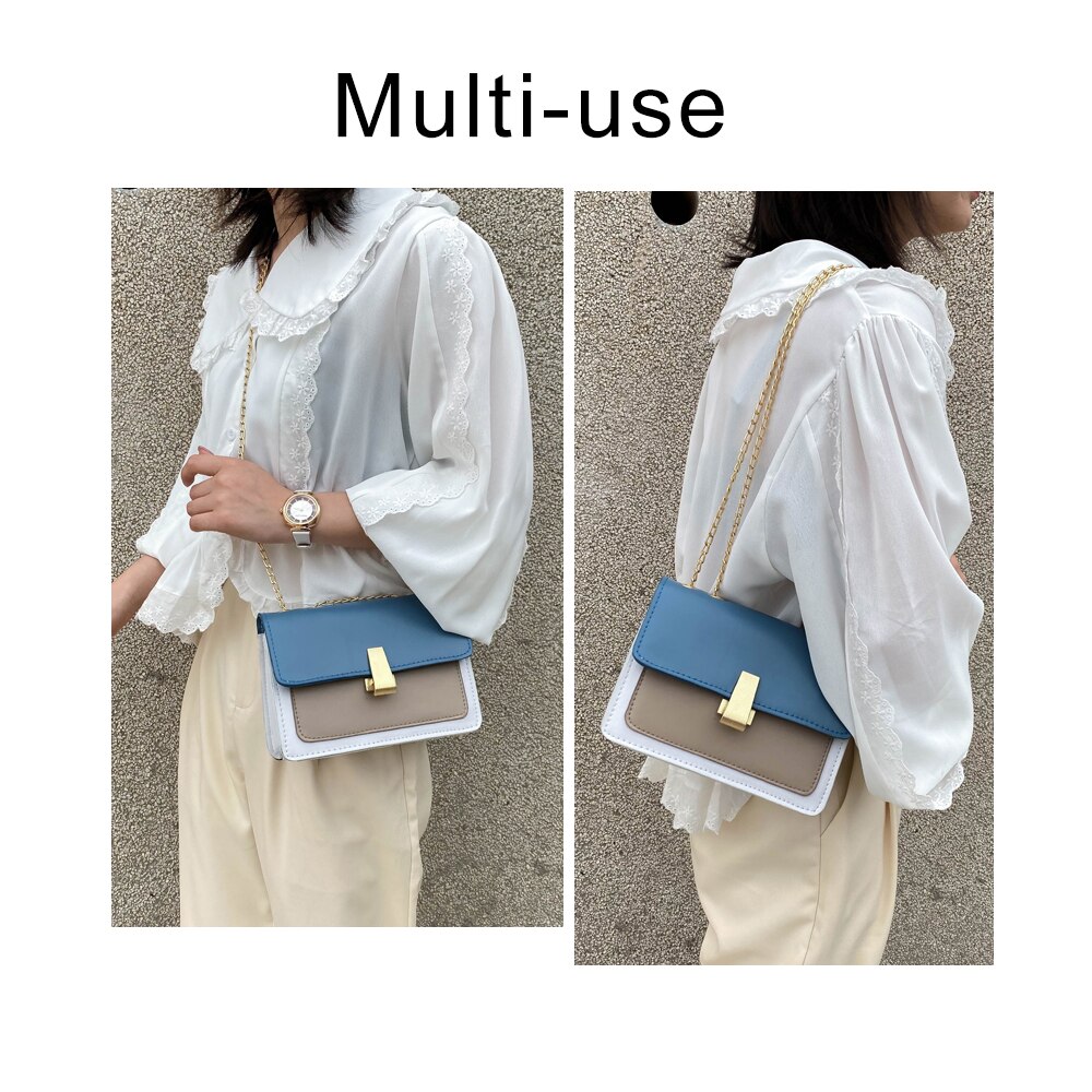 Small Flap Shoulder Bags for Women Crossbody Bag Special Lock Female Travel Handbags and Purse Sac