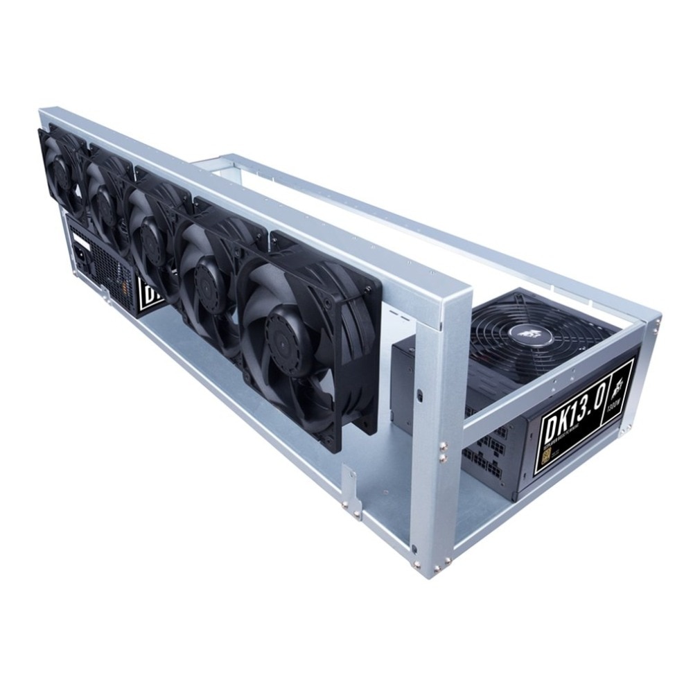 12V 4000RPM 7-Blade Mining Machine Cooling Fan 120MM Portable Ventilation Fan Miners Power Supply Radiator Fan