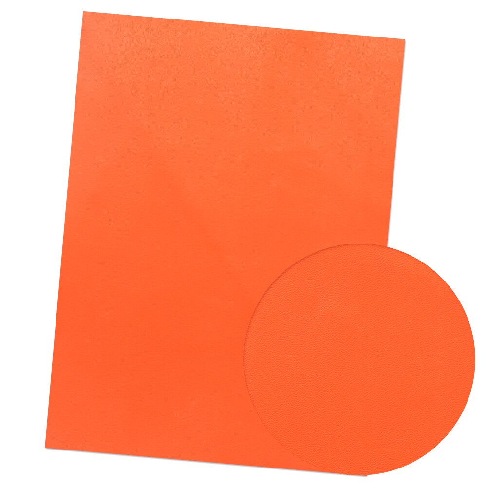 Ibows 22*30cm keinonahka kangas ompeluun keinotekoinen nahka arkki pu itse laukku kengät materiaali hademade kangas: Oranssi