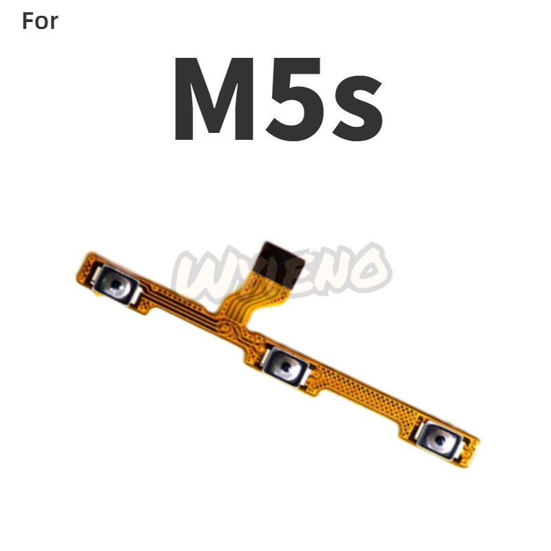 Novaphobat para Meizu M3 Note M681H M681Q/L681h encendido apagado volumen arriba abajo interruptor tecla flex cable reemplazo + seguimiento: for M5s