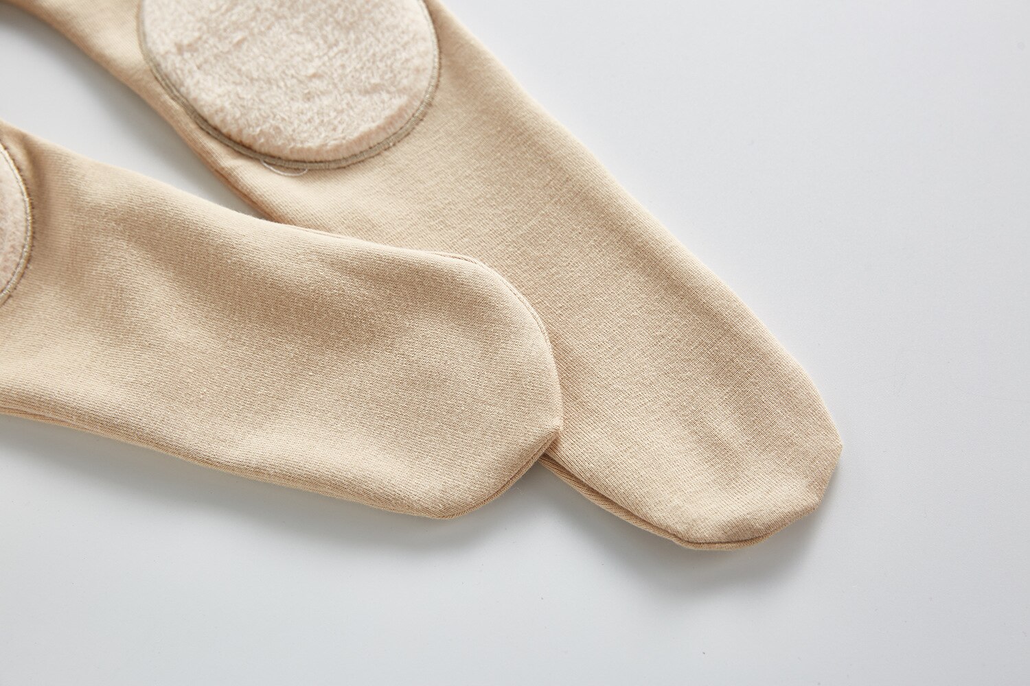 Høst baby jenter uformell knelapp 3 farger leggings 0-2 år spedbarn bomull slitesterk strømpebukse