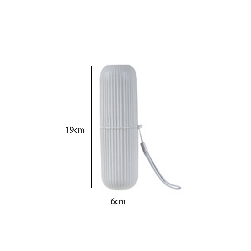 Portable Toothbrush Kits Case Toothpaste Cup Holder Protect Storage Box Travel Organizer Storage Cover For Bathroom Accessories: 2