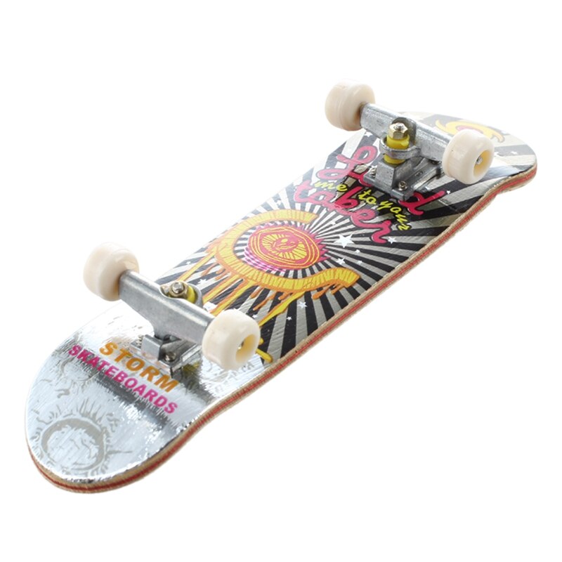 HT00640 tastiera Finger Skate Board + cacciavite motivo casuale