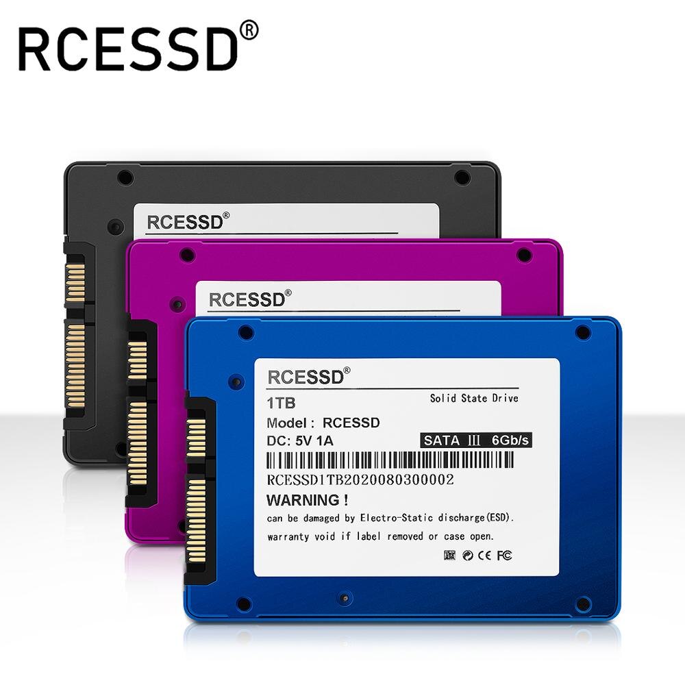 Rcessd Hdd 2.5 Sataiii 120Gb Ssd 240 GB480GB 512Gb 1Tb 2Tb Interne Solid State Harde Schijf voor Computer Laptop Pc