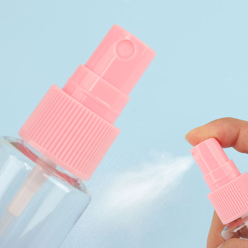 7 stuks mini reis make-up cosmetische gezichtscrème potjes, transparante plastic lege make-up verpakking flesjes, reisaccessoires
