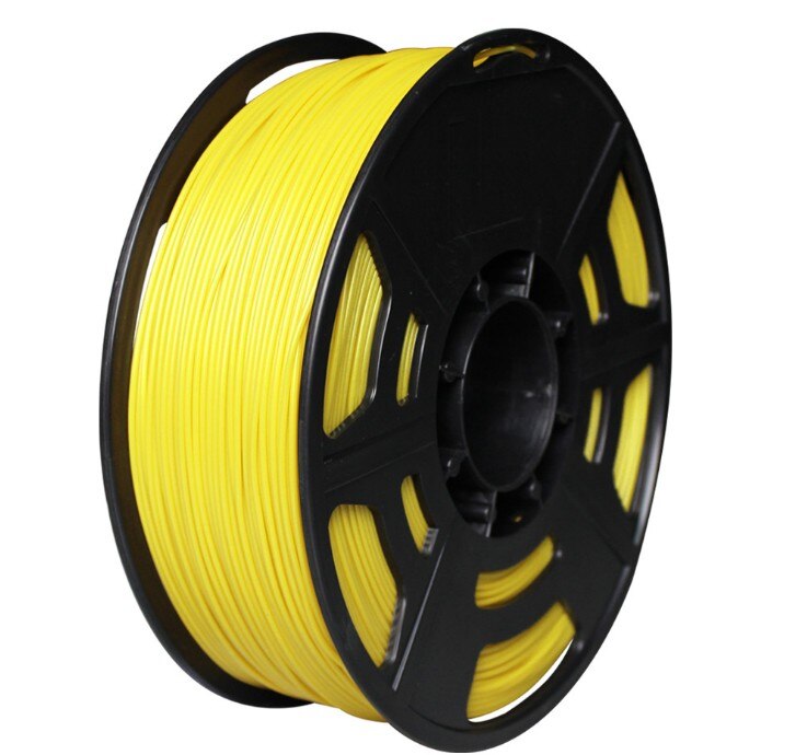 PP 3D printing filament FDM material PP 1.75mm high strength polypropylene material wire rod: 1KG 1.75MM YELLOW