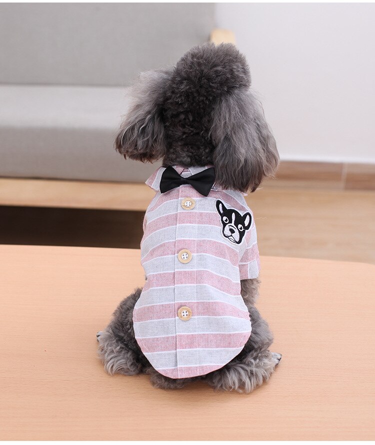 Koszulka dla psa Cartoon miękka odzież dla psów zwierząt domowych dla małych średnich psów kostium strój dla szczeniaczka Chihuahua Yorkie Cat Pet kamizelki: pink / XL
