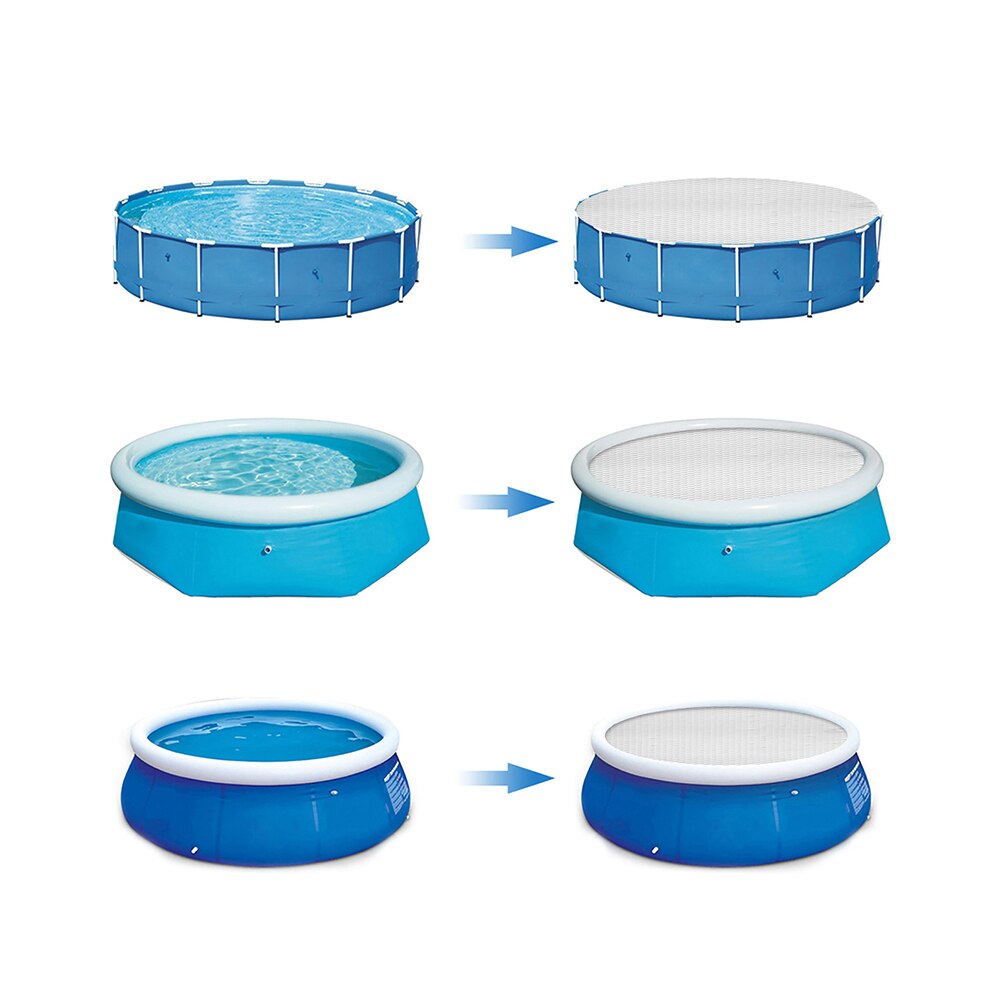 Covers For Swimming Pool Waterproof Swimming Pool Tub Dust Cover Outdoor Ubble Film Blanket Accessory Pool Cover