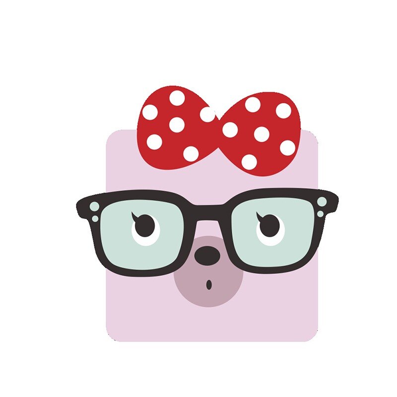 3Pc Carton Cute PVC Home Decor Switch Stickers Wall Decal Sticker Light Kawai Pink Mouse Animal Home Decal Murla Decoration: 5