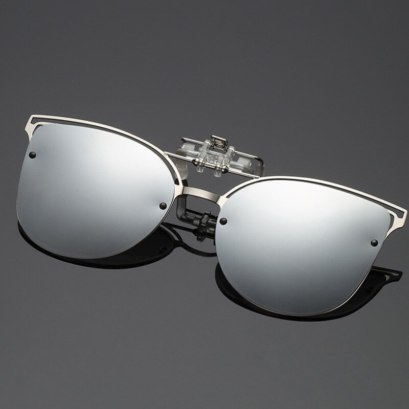 Gafas de sol polarizadas con Clip para hombres y mujeres, Anti UV nocturna para pesca, gafas de sol de 400 para conducir o montar en bicicleta, gafas de sol de pesca con Clips para Motor: 03