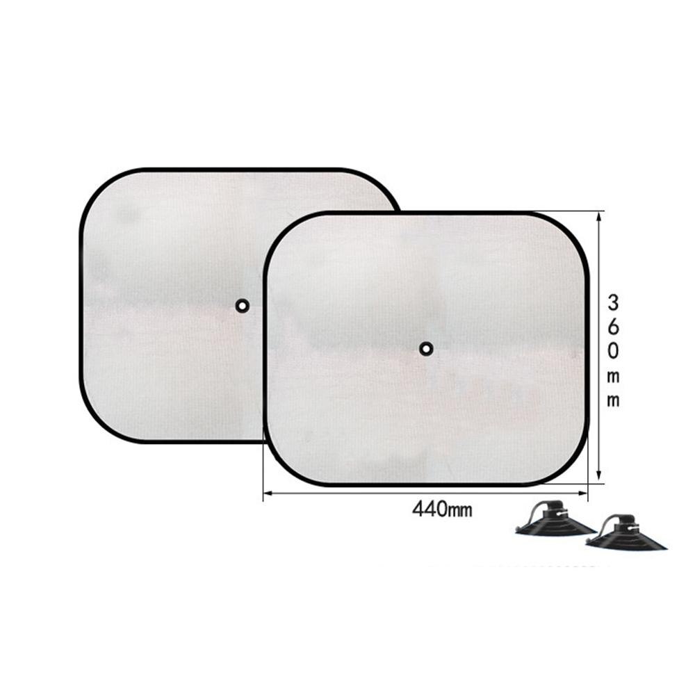 2 pçs/set Side Car Sombrinha Janela Se Apega Estampados Sólida Auto Toldos Protetor Tampa Do Carro para Sombrinha Dobrável Car Styling