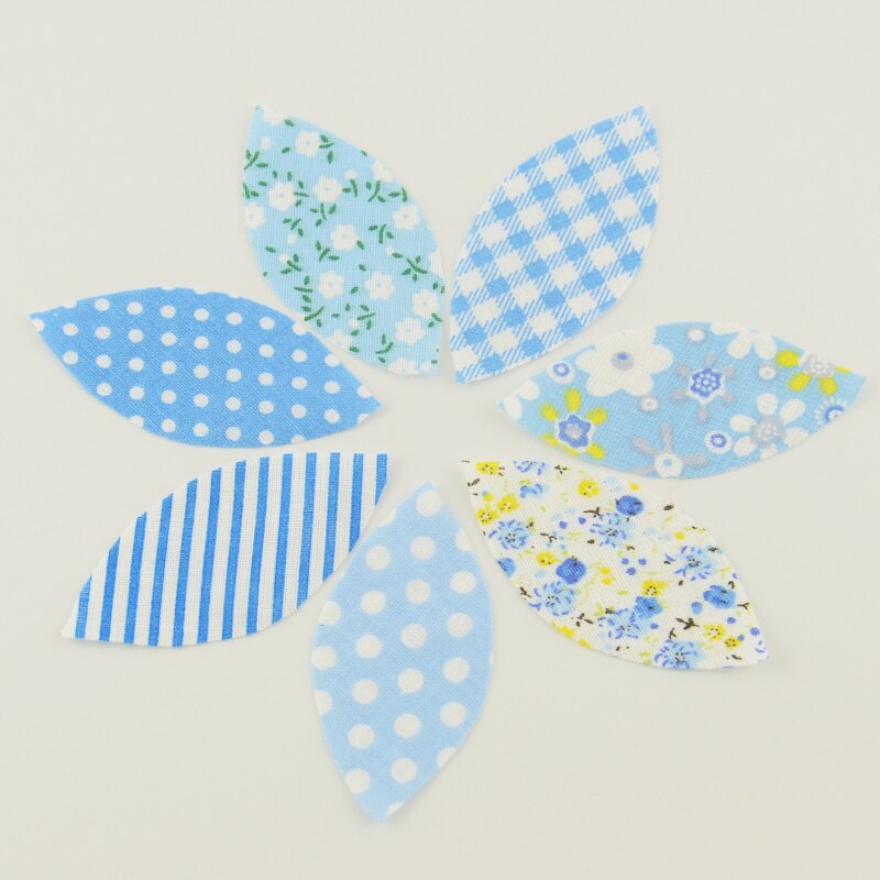 Leaf Precut Cotton Patchwork Fabric Charm Pack Quilting Fabrics Random 100 pcs/lot 50 Designs 6.5CMx6.5CM Telas
