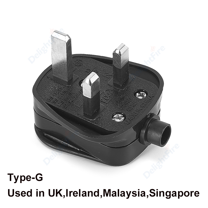 Prise électrique ue 2 broches mâle remplacement prise Schuko rechargeable France allemagne adaptateur européen rallonge connecteur prise: TYPE 17